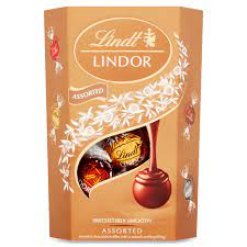 CHOCOLATE LINDT LINDOR ASSORTED X 200 GR