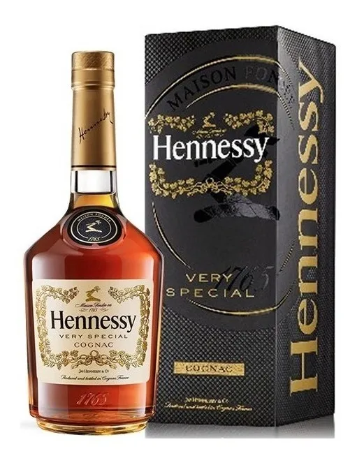 ESTUCHE COGNAC HENNESSY VS X 750 CC