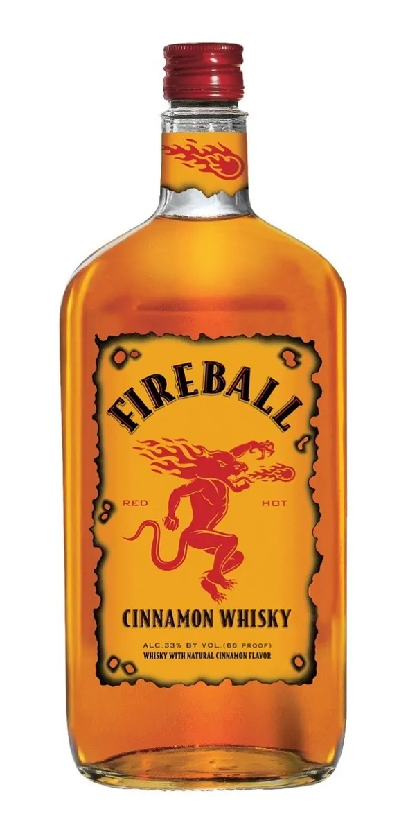 WHISKEY BOURBON FIREBALL X 750