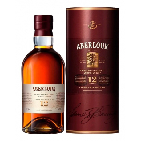 WHISKY SCOTCH SINGLE MALT ABERLOUR 12 AÑOS X 700 CC