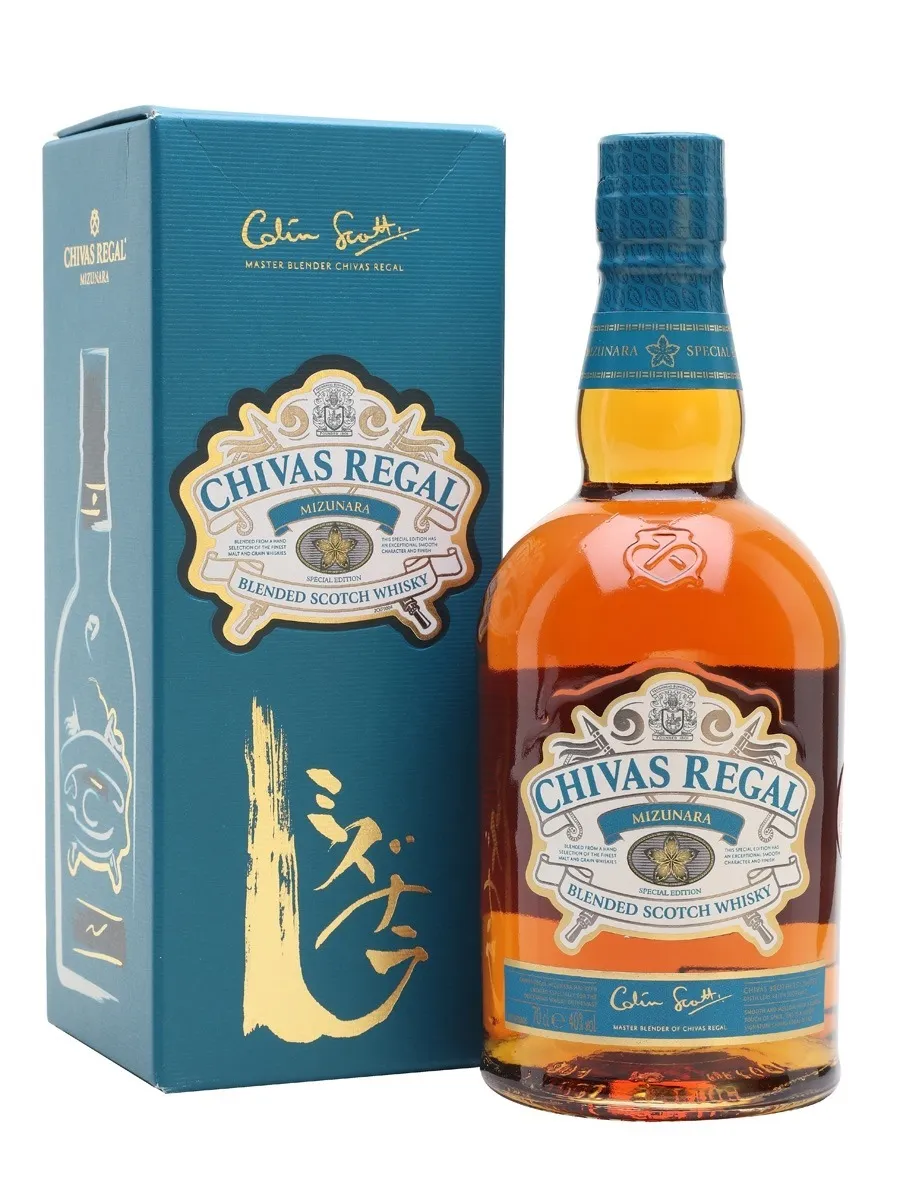 WHISKY SCOTCH BLEND CHIVAS REGAL MIZUNARA X 700 CC