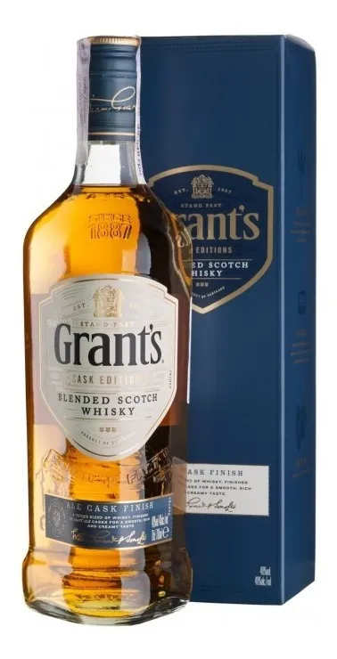 WHISKY SCOTCH BLEND GRANTS ALE CASK X 750 CC