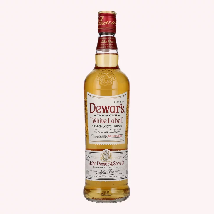 WHISKY SCOTCH BLEND DEWARS WHITE X 750 CC