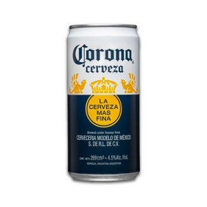 CERVEZA CORONA LATA x 269CC