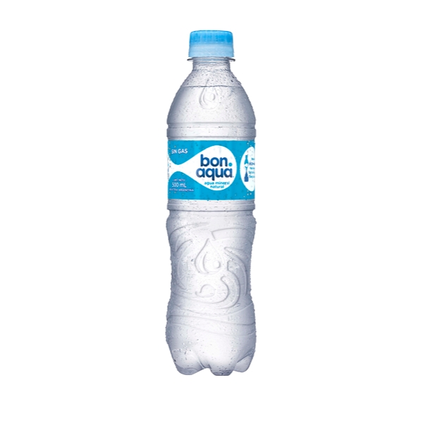 AGUA SIN GAS BONAQUA X 500 CC