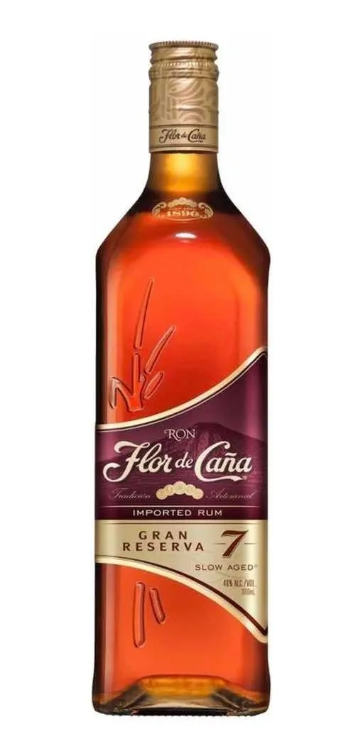 RON FLOR DE CAÑA GRAN RESERVA 7 AÑOS X 750 CC