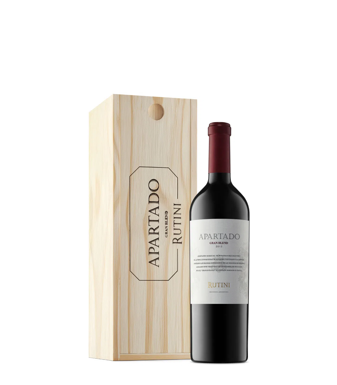 ESTUCHE RUTINI APARTADO GRAN BLEND X 1 X 750 CC