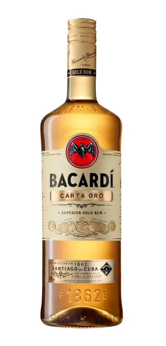 RON BACARDI CARTA ORO X 750 CC