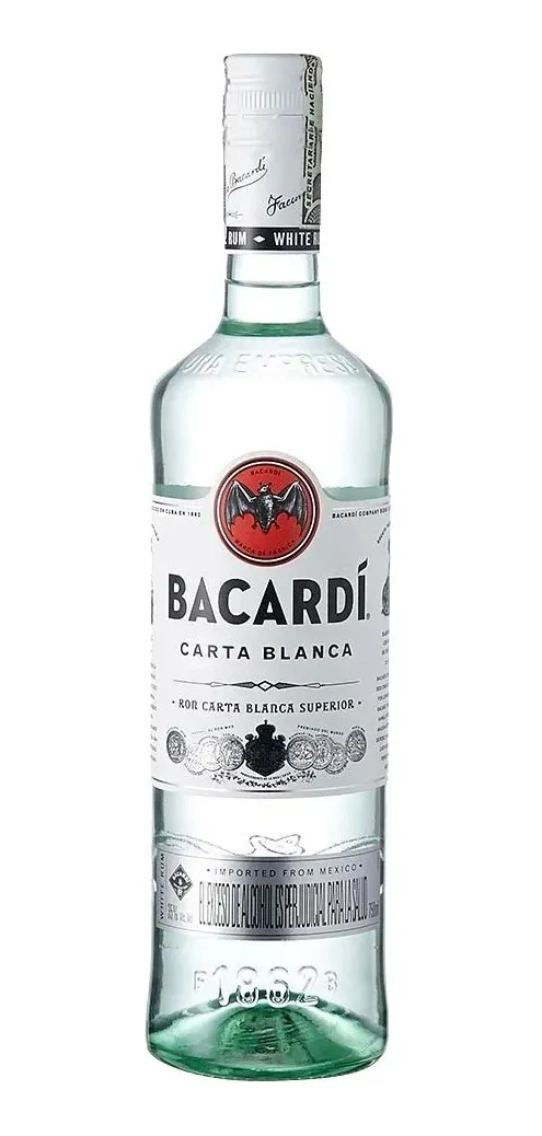 RON BACARDI CARTA BLANCA  X 700 CC