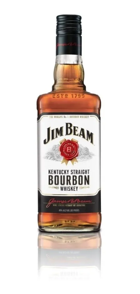 WHISKEY BOURBON JIM BEAM WHITE X 1000 CC