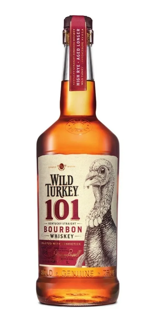 WHISKEY BOURBON WILD TURKEY 101 50.5 X 750 CC