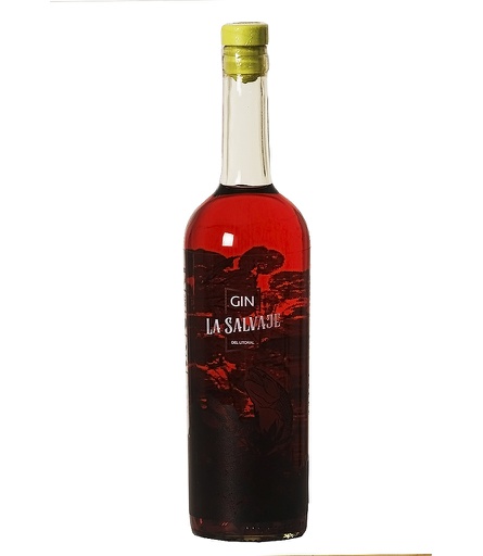 GIN LA SALVAJE HIBISCUS X 750 CC