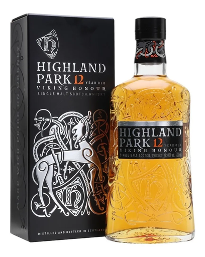 WHISKY SCOTCH SINGLE MALT HIGHLAND PARK 12 AÑOS X 700