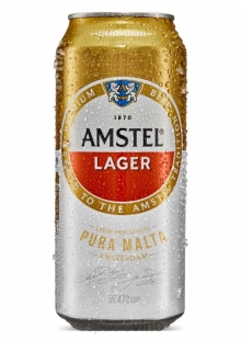 CERVEZA AMSTEL LAGER X 473 CC