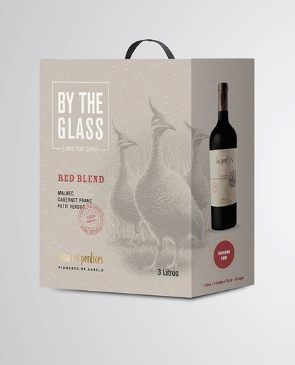 LAS PERDICES BAG IN BOX BY THE GLASS RESERVA RED BLEND X 3000 CC