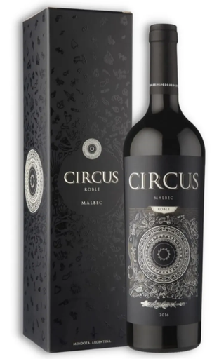 ESTUCHE CIRCUS ROBLE MALBEC X 750 CC