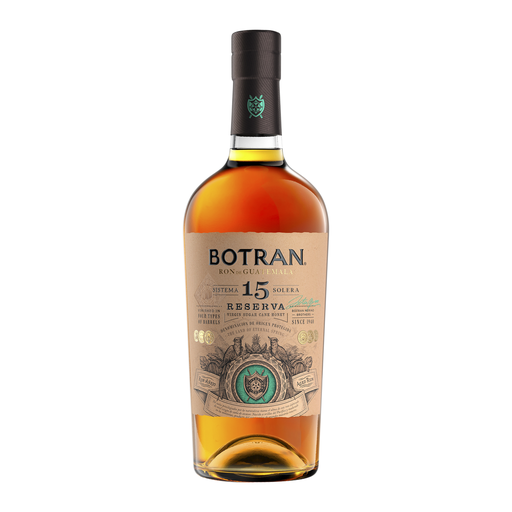 RON AÑEJO BOTRAN RESERVA 15 AÑOS X 750 CC