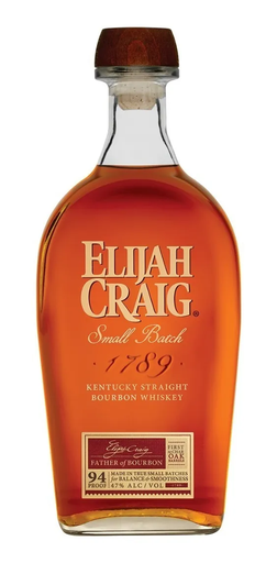 WHISKEY BOURBON ELIJAH CRAIG SMALL BATCH X 750 CC