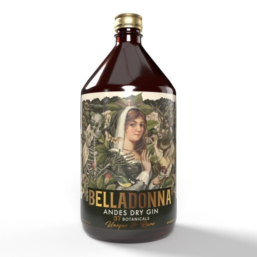 GIN BELLADONNA ANDES DRY X 1000 CC