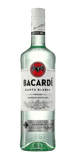 RON BACARDI CARTA BLANCA X 980 CC