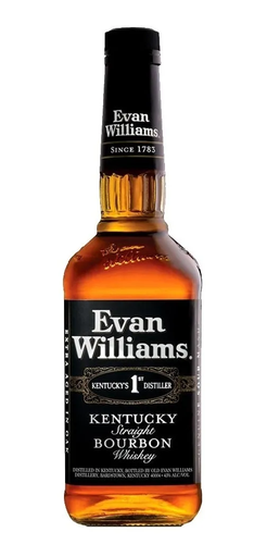 WHISKEY BOURBON EVAN WILLIAMS BLACK X 750 CC