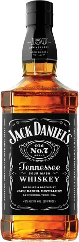 WHISKEY BOURBON JACK DANIELS N° 7 X 700 CC
